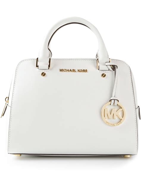 michael kors white purse nordstrom|small white Michael Kors bag.